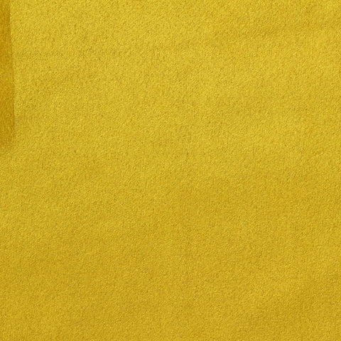 Polyester Stretch Faux Suede Fabric, 380 gsm, 145 cm — Yellow