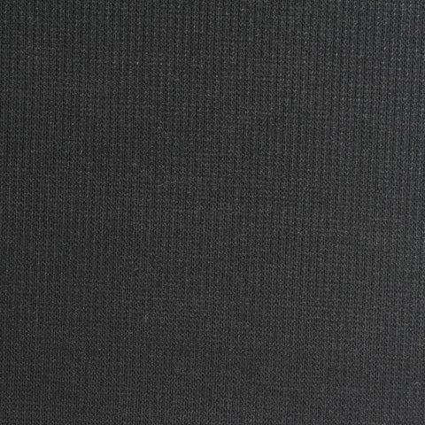 Polyester Viscose Stretch Rib Knit Fabric, 340 gsm, 120 cm — Grey