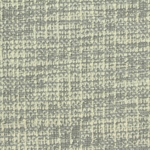 Polyester Cotton Metallic Stretch Bouclé Fabric, 315 gsm, 160 cm — Grey