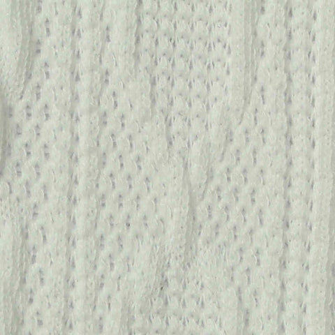 Jacquard 100% Stretch Chunky Knit Fabric, 300 gsm, 125 cm — White