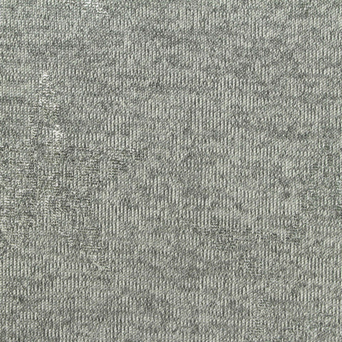 Dark Grey Heathered-Marl Jersey Knit, Spandex
