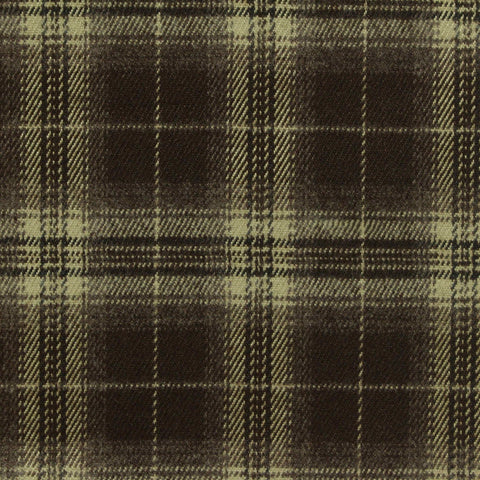 Brown Plaid Woven, Poly-Viscose, 285 gsm, 150 cm, ref EF-265200