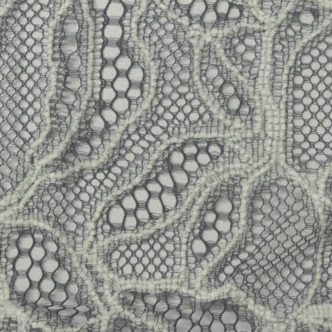 Cotton Nylon Chenille Fabric, 83 gsm, 138 cm — Grey