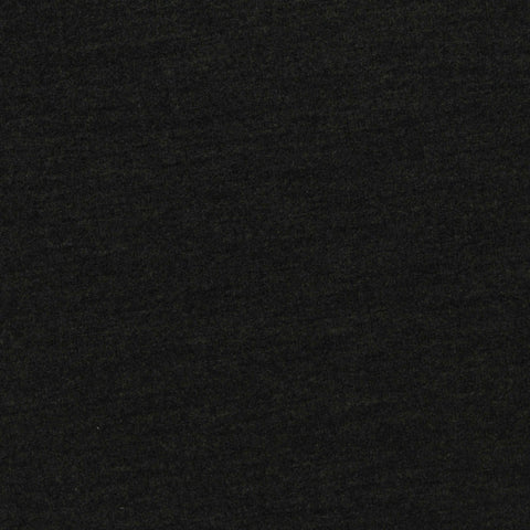 Polyester Tencel Lyocell Stretch Velvet Fabric, 300 gsm, 180 cm — Black