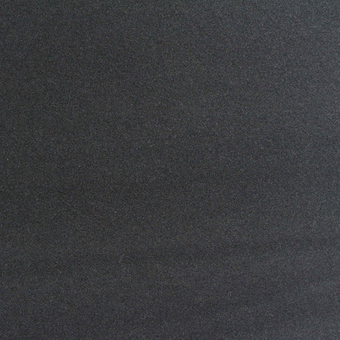 Brushed Polyester Viscose Stretch Scuba Knit Fabric, 380 gsm, 165 cm — Black