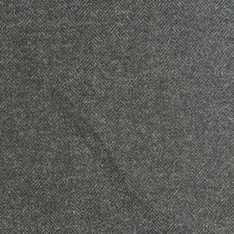 Heather Grey Herringbone Knit, Polyester