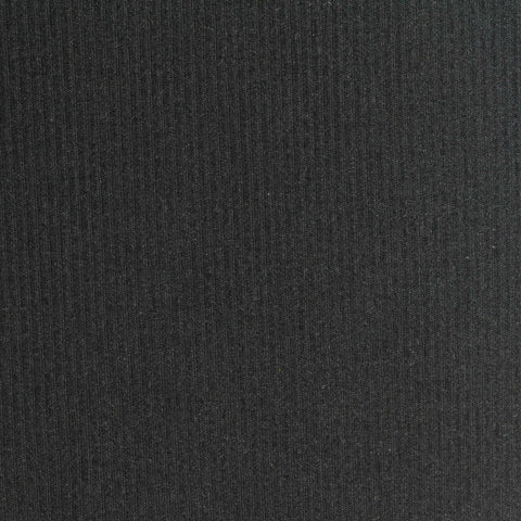 Polyester Stretch Rib Knit Fabric, 280 gsm, 140 cm — Grey