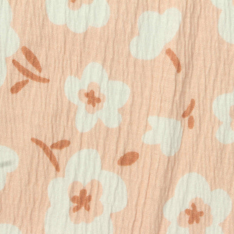 Off-White Flowers Crepe