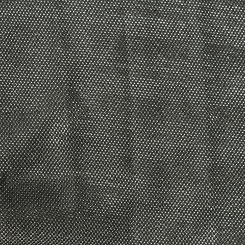 Polyester Metallic Interlock Knit Fabric, 90 gsm, 150 cm — Grey