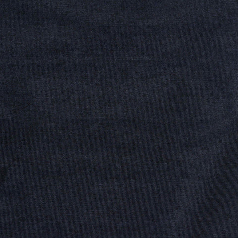 Dark Blue Marl French Terry, Polyester, 200 gsm