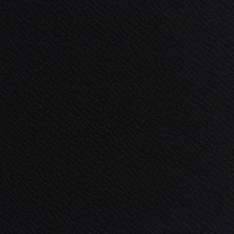 Polyester Stretch Knit Fabric, 180 gsm, 160 cm — Black