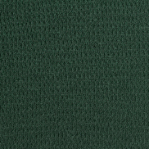 Brushed Cotton Polyester French Terry Fabric, 200 gsm, 165 cm — Green