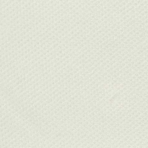 Jacquard Acetate Polyester Stretch Interlock Knit Fabric, 230 gsm, 143 cm — White