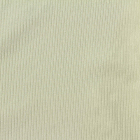 Viscose Stretch Rib Knit Fabric, 205 gsm, 145 cm — Beige