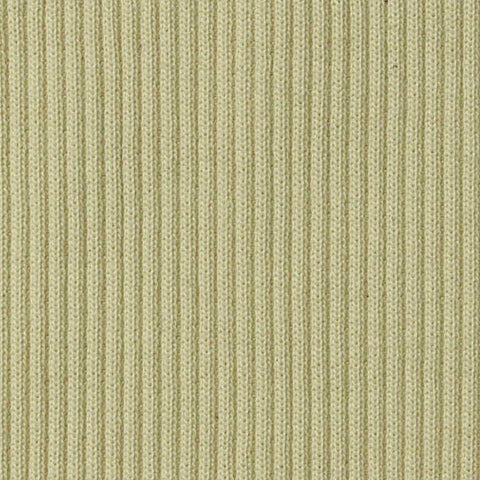 Cotton Stretch Rib Knit Fabric, 360 gsm, 145 cm — Khaki