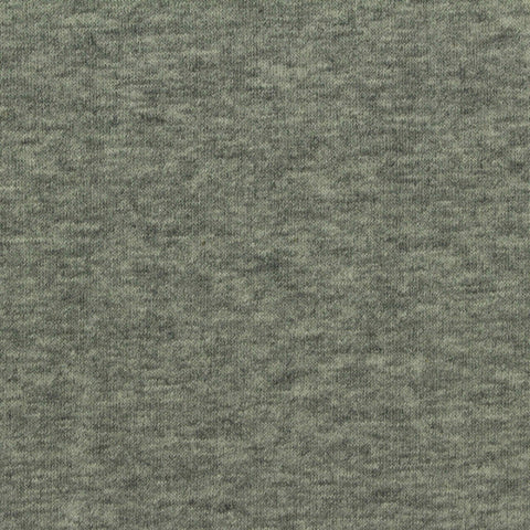 Heathered Grey-Green Marl Velvet, Cotton-Poly