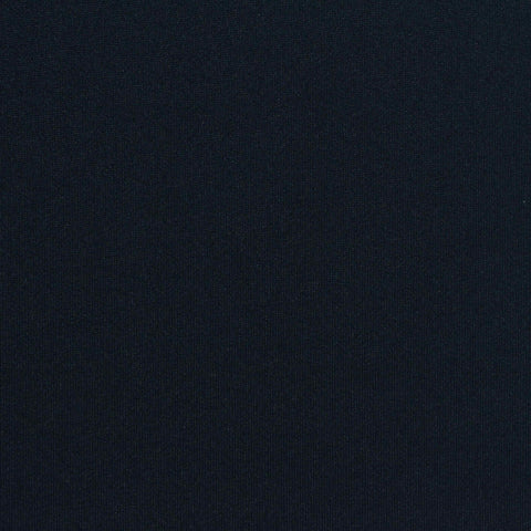 Polyester Modal Stretch Scuba Knit Fabric, 300 gsm, 160 cm — Navy