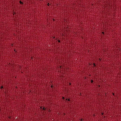 Red Marl Jersey Knit, Viscose-Poly, 160 gsm