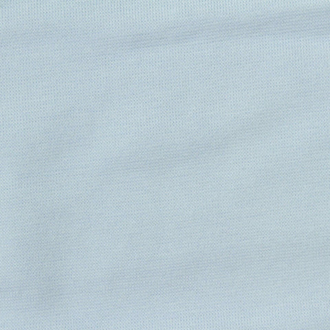 Polyester Cotton Stretch Rib Knit Fabric, 400 gsm, 160 cm — Blue