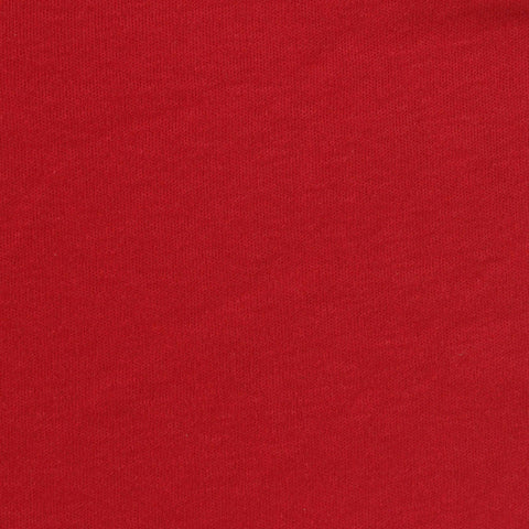 100% Cotton Interlock Knit Fabric, 192 gsm, 187 cm — Red