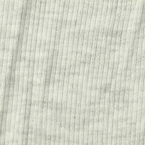 Light Grey Heather Rib Knit, Viscose