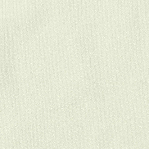 Off-White Ribbed Rib Knit, Viscose-Poly