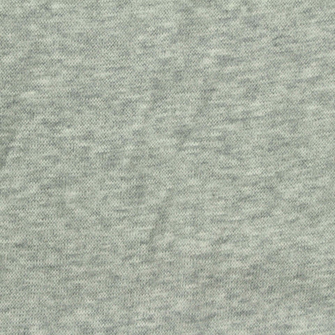 Light Grey Marl Rib Knit, Cotton