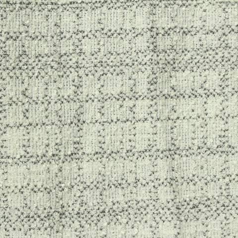 Light Grey Marl Bouclé, Poly-Viscose