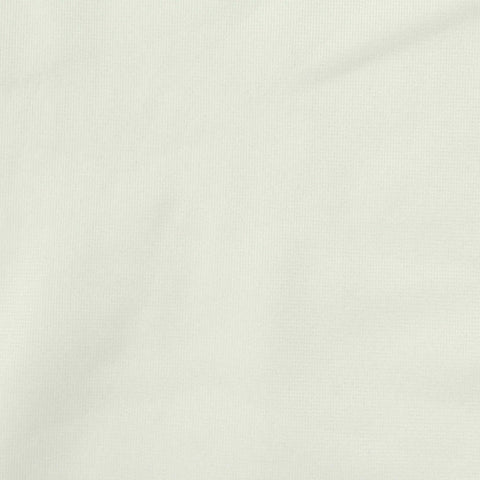Brushed 100% Polyester Knit Fabric, 150 gsm, 150 cm — White