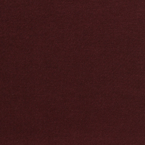 Polyester Cotton French Terry Fabric, 240 gsm, 170 cm — Red