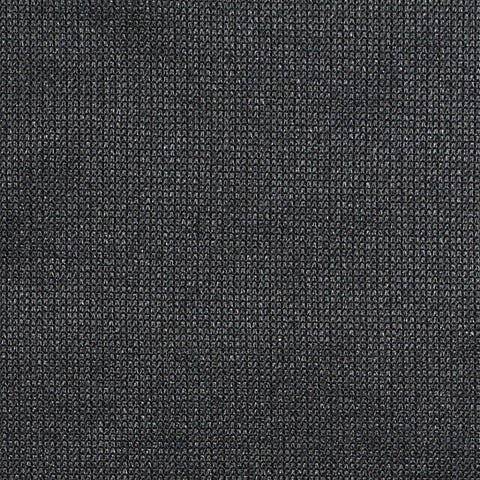 Dark Grey Marl Rib Knit, Cotton-Poly, 210 gsm, 190 cm