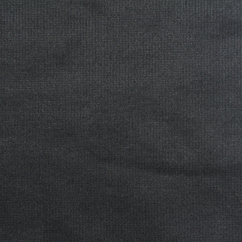 Dark Grey Marl Rib Knit, Cotton-Poly, 210 gsm, 190 cm