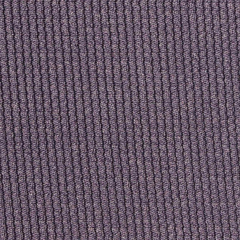 Purple Marl Rib Knit, Polyester