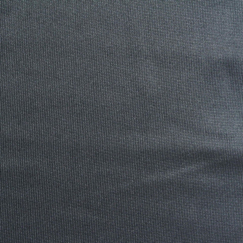 Brushed Polyester Stretch Rib Knit Fabric, 210 gsm, 190 cm — Navy