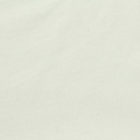 100% Cotton Jersey Knit Fabric, 200 gsm, 185 cm — White