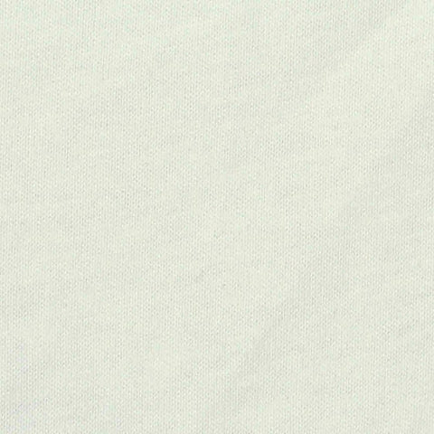 100% Cotton Jersey Knit Fabric, 160 gsm, 185 cm — White