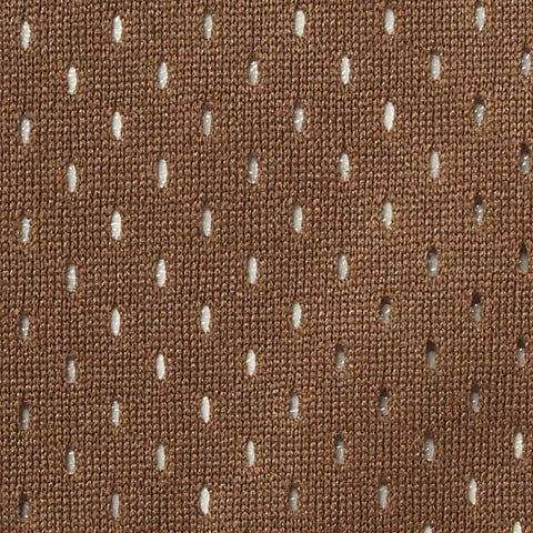 100% Polyester Warp Knit Fabric, 155 gsm — Brown
