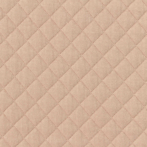 Light Peach Diamond Jacquard, Cotton-Poly