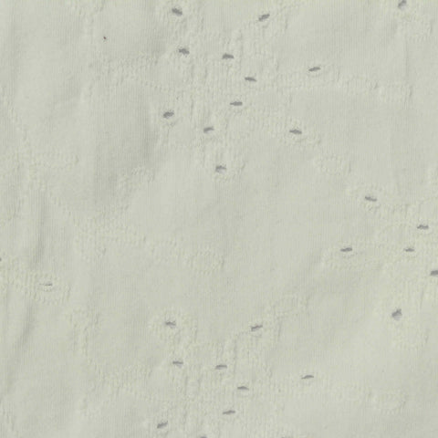 Cream Tone-on-Tone Jacquard, Cotton, 280 gsm