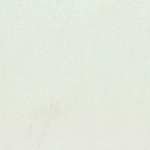 100% Polyester French Terry Fabric, 250 gsm, 150 cm — White