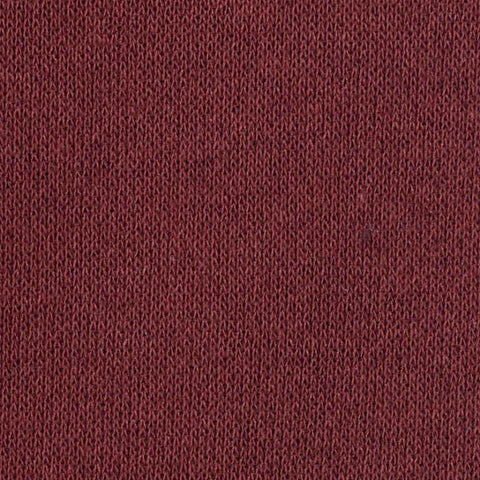 Brushed Cotton Polyester French Terry Fabric, 259 gsm, 195 cm — Red, ref EF-267636
