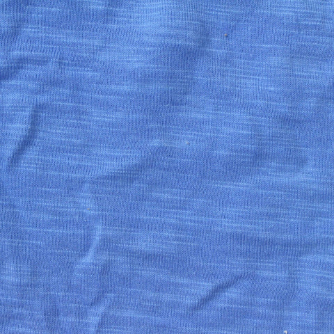 Blue Marl Jersey Knit, Cotton, 180 gsm