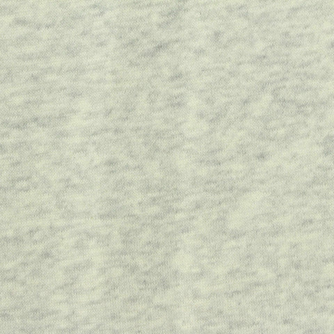Light Grey Marl French Terry, Cotton-Poly, 247 gsm