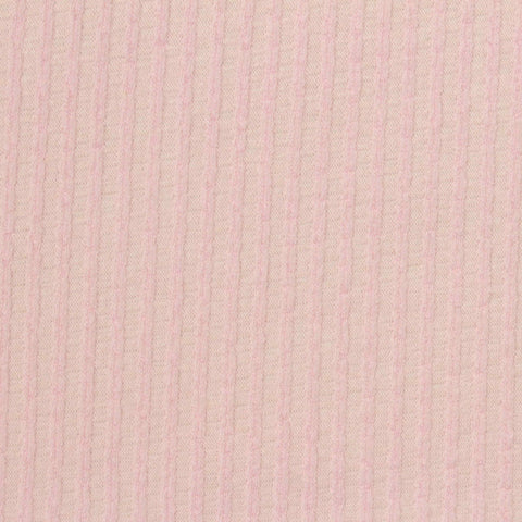 Jacquard Polyester Stretch Jersey Knit Fabric, 182 gsm, 174 cm — Pink