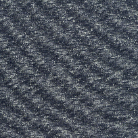 Dark Blue Marl Jersey Knit, 210 gsm