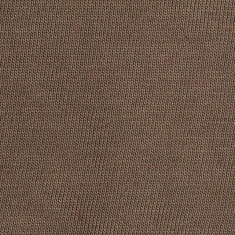 100% Cotton Jersey Knit Fabric, 180 gsm, 180 cm — Brown