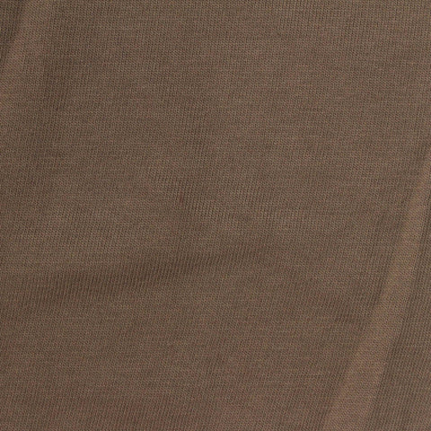 100% Cotton Jersey Knit Fabric, 180 gsm, 180 cm — Brown