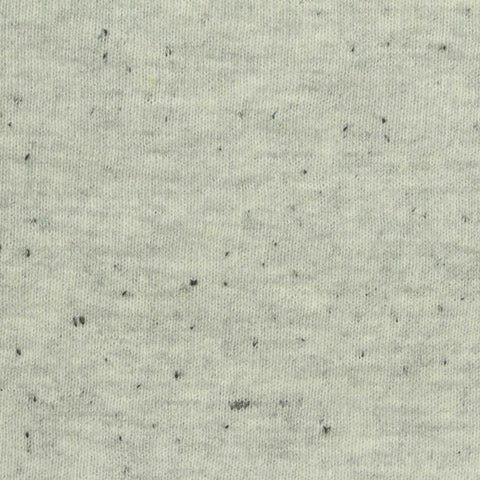 Light Grey Marl French Terry, Cotton-Poly, 316 gsm