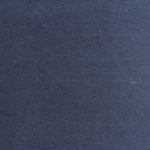 Cotton Polyester Stretch Scuba Knit Fabric, 330 gsm, 155 cm — Navy