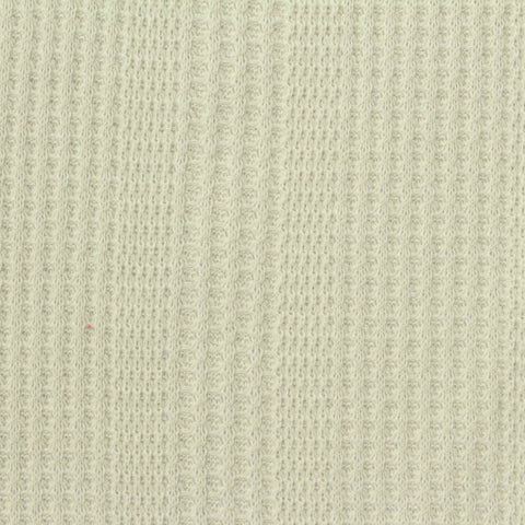 Cotton Polyester Waffle Knit Fabric, 200 gsm, 175 cm — Beige